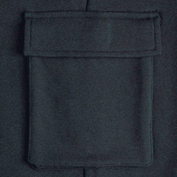 Spodnie dresowe Essentials Embossed Little Kids z polaru Cargo