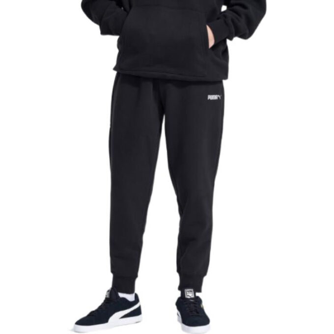 Spodnie dresowe Essentials Fleece w kolorze czarnym