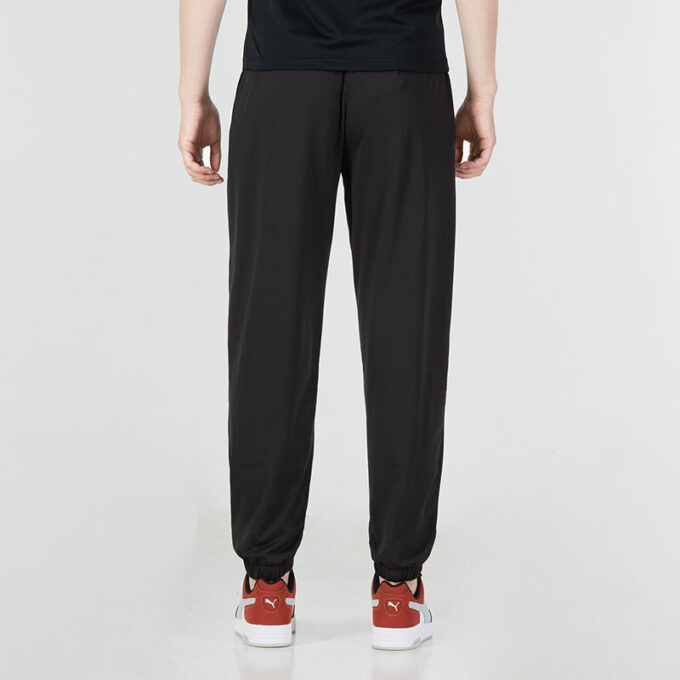 Spodnie dresowe Logo Straight Fit „Czarne”
