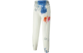 Spodnie dresowe MMQ Tie Dye w kolorze białym