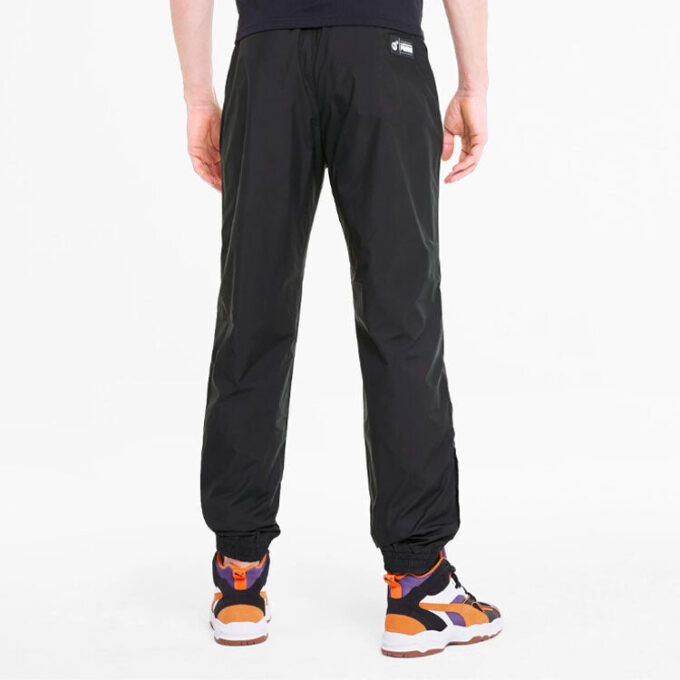 Spodnie dresowe PUMA x The Hundreds „Czarno-czerwone”