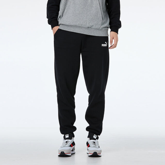 Spodnie Ess Logo Fl Cl Pants „Black”