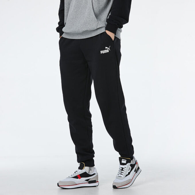 Spodnie Ess Logo Fl Cl Pants „Black”