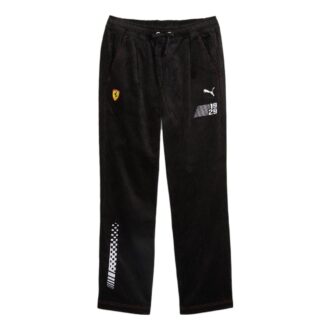 Spodnie męskie PUMA x Ferrari Race Garage Crew z logo
