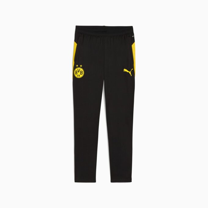 Spodnie piłkarskie męskie treningowe Borussia Dortmund Spodnie piłkarskie męskie treningowe Borussia Dortmund
