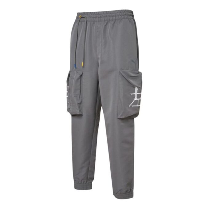 Spodnie PUMA x Michael Lau Cargo „Szary Biały”