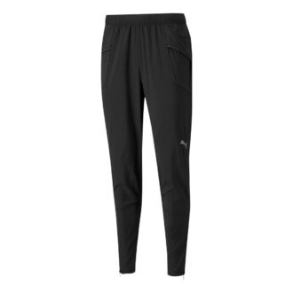Spodnie Run Tapered Woven w kolorze czarnym