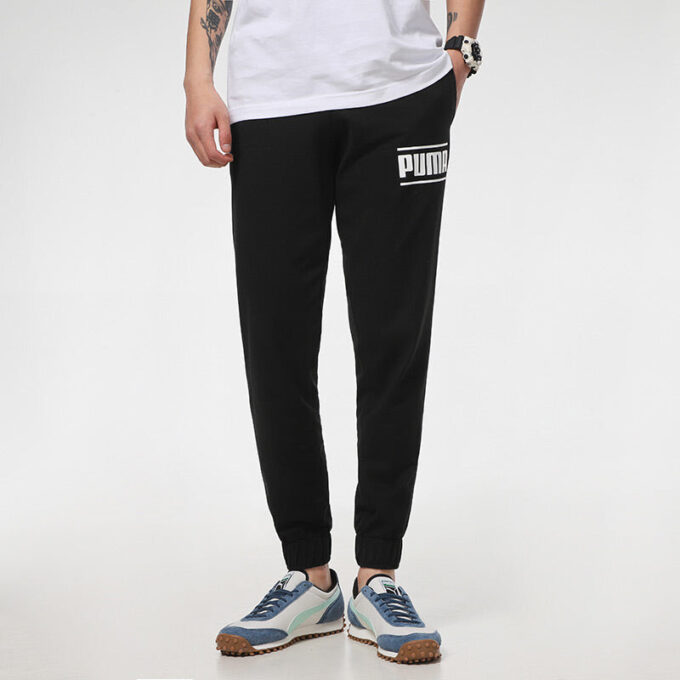 Spodnie sportowe SS21 z logo „Czarne”