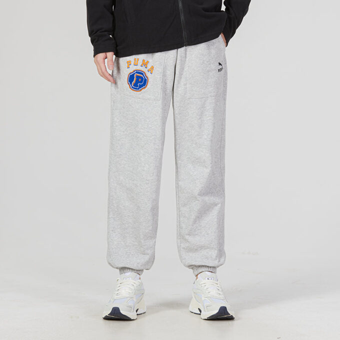 Spodnie Team Pants Tr Logo „Szare”