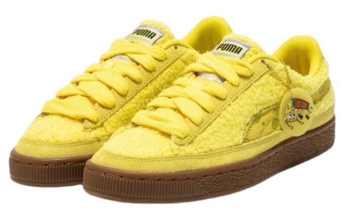 SPONGEBOB KWADRATOWY x PUMA Suede „SpongeBob”