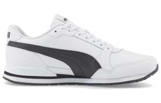 ST Runner v3 Skóra „Biało-Czarny”