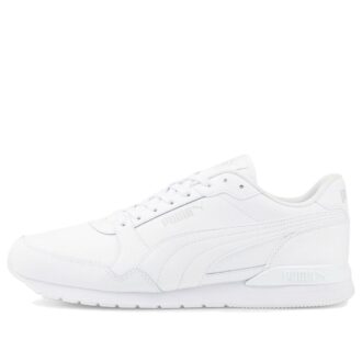 ST Runner v3 Skóra „Biały Szary Fiolet”