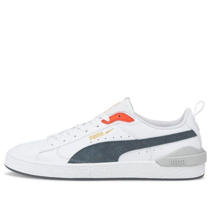 Suede Bloc „White Dark Slate”