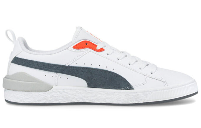 Suede Bloc „White Dark Slate”