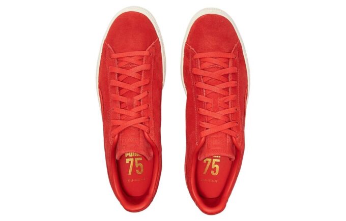 Suede Classic „75. rocznica – czerwony”