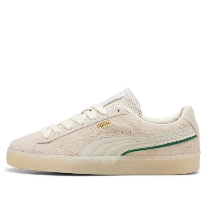 Suede Classics OG „Ciepła biel, zieleń archiwalna”