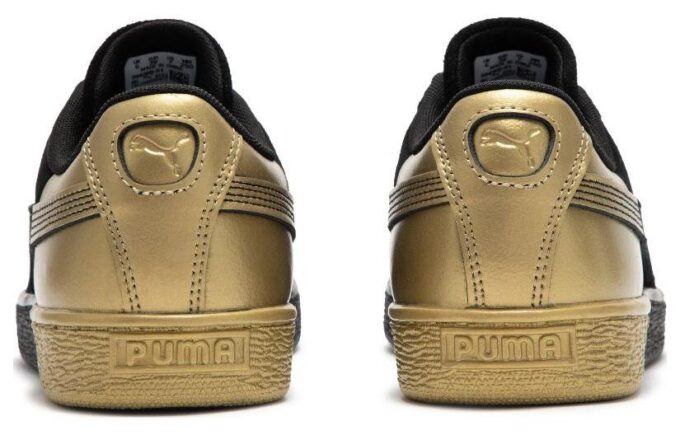 Suede Dance Crew „Black Gold Metallic”