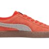 Suede NT „Jesienne liście, śnieg, jasnoszary”