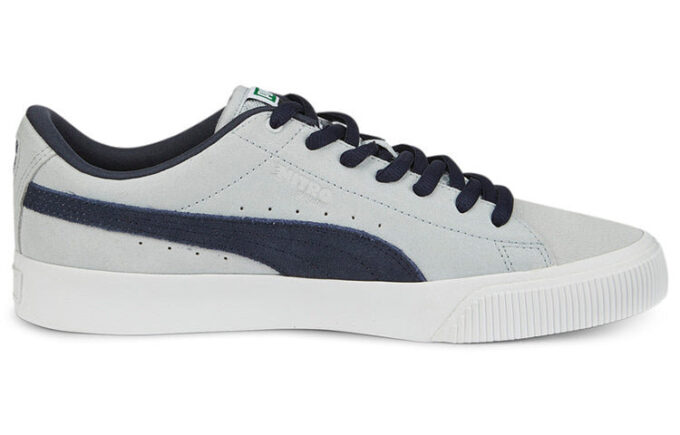 Suede Skate Nitro „Platinum Grey Parisian Night”