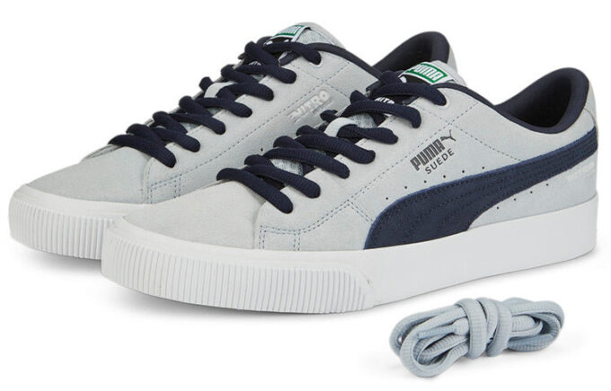 Suede Skate Nitro „Platinum Grey Parisian Night”