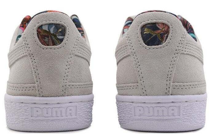 Suede Skate Palms „Light Grey”