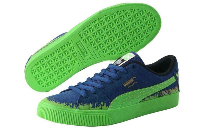Suede Skate x Hirotton „Blue Green”