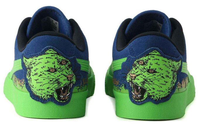 Suede Skate x Hirotton „Blue Green”