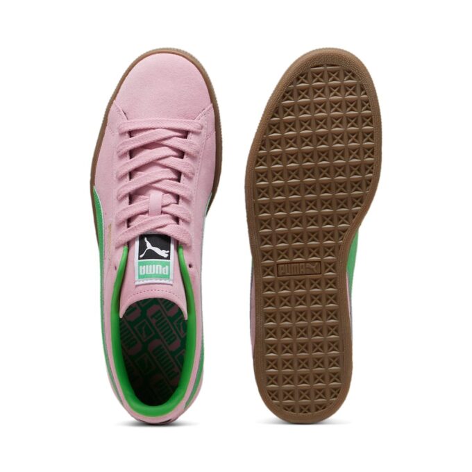 Suede Terrace „Pink Delight Green”