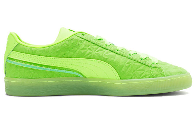 Suede Triplex Mono „Quake – Green Glare”