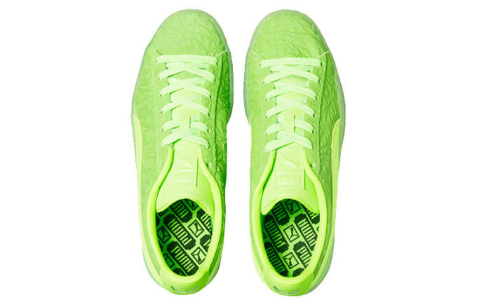 Suede Triplex Mono „Quake – Green Glare”