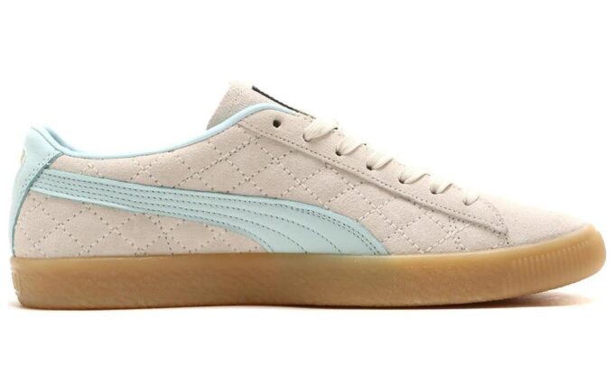 Suede VTG x Diaspora skateboards x Atoms „Cream Blue”