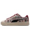 Suede XL Bz Ethnic „Biały czarny czerwony ecru”
