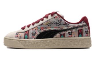 Suede XL Bz Ethnic „Biały czarny czerwony ecru”