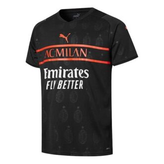 SW 21-22 AC Milan Trzecia koszulka „Czarna”