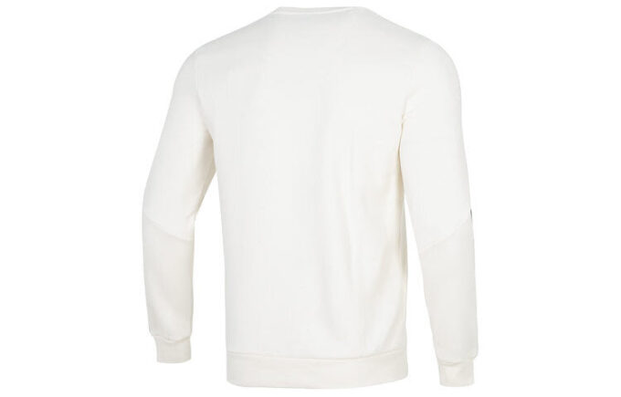 Sweter Ess Metallic Logo „Biały”