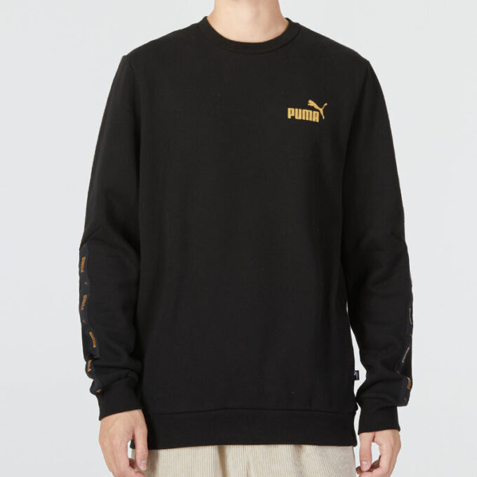 Sweter Ess Metallic Logo „Czarny”