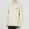 Sweter Ess Small Logo Crew Logo w kolorze beżowym