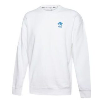 Sweter PUMA x SEGA „Biało-niebieski”
