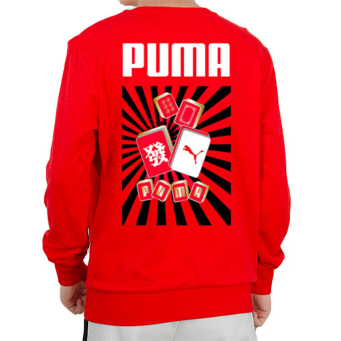 Sweter YOTOX „Czerwono-biały”