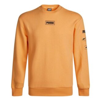 Sweter z długim rękawem Rebel Crew w kolorze pomarańczowo-czarnym