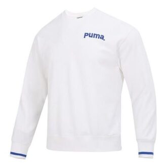 Sweter z długim rękawem Team Crew Tr Logo w kolorze białym