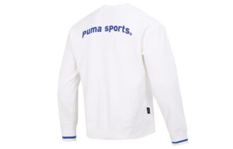 Sweter z długim rękawem Team Crew Tr Logo w kolorze białym
