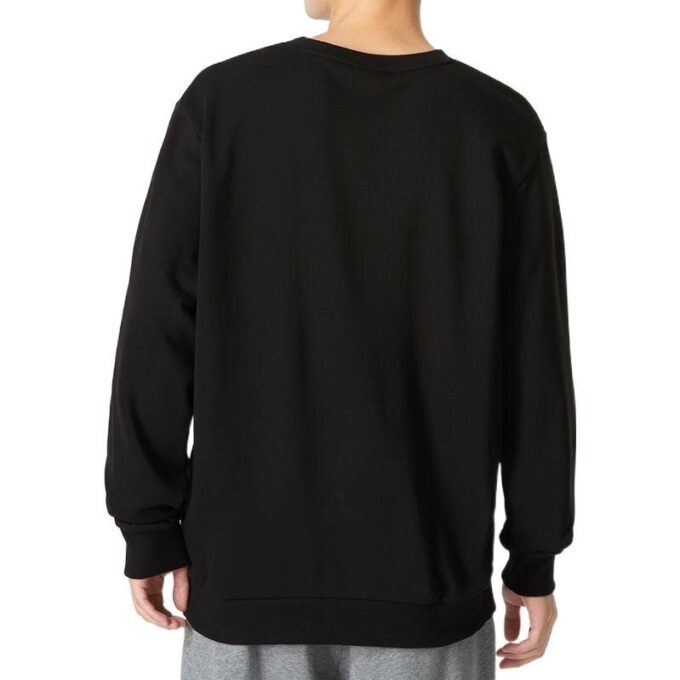Sweter z logo ESS w kolorze czarnym