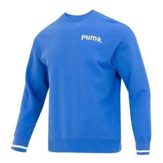 Sweter z logo Team Crew Tr w kolorze niebieskim