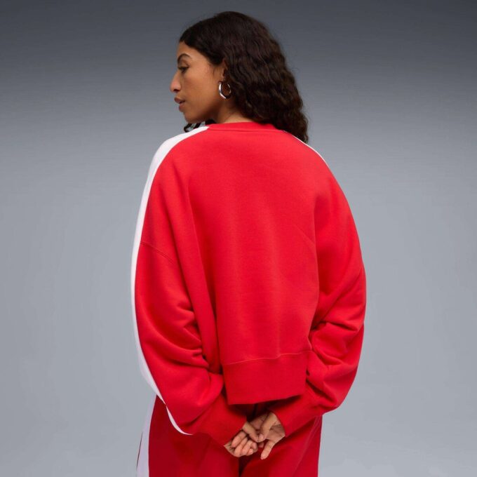 T7 Damska bluza oversize z okrągłym dekoltem T7 Damska bluza oversize z okrągłym dekoltem