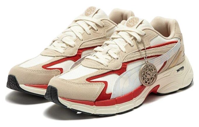 Teveris Nitro CNY Papermaking „Beige Red White”