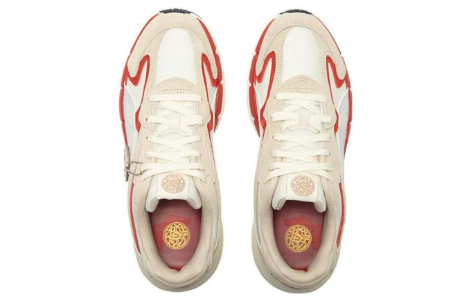 Teveris Nitro CNY Papermaking „Beige Red White”
