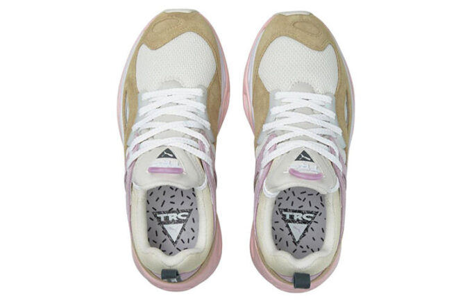 Trc Blaze Athleisure Casual Sports Shoe Unisex Brązowo-Biało-Różowy