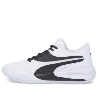 Triple Low Tops Biało-Czarne