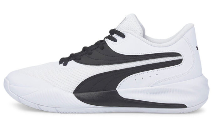 Triple Low Tops Biało-Czarne